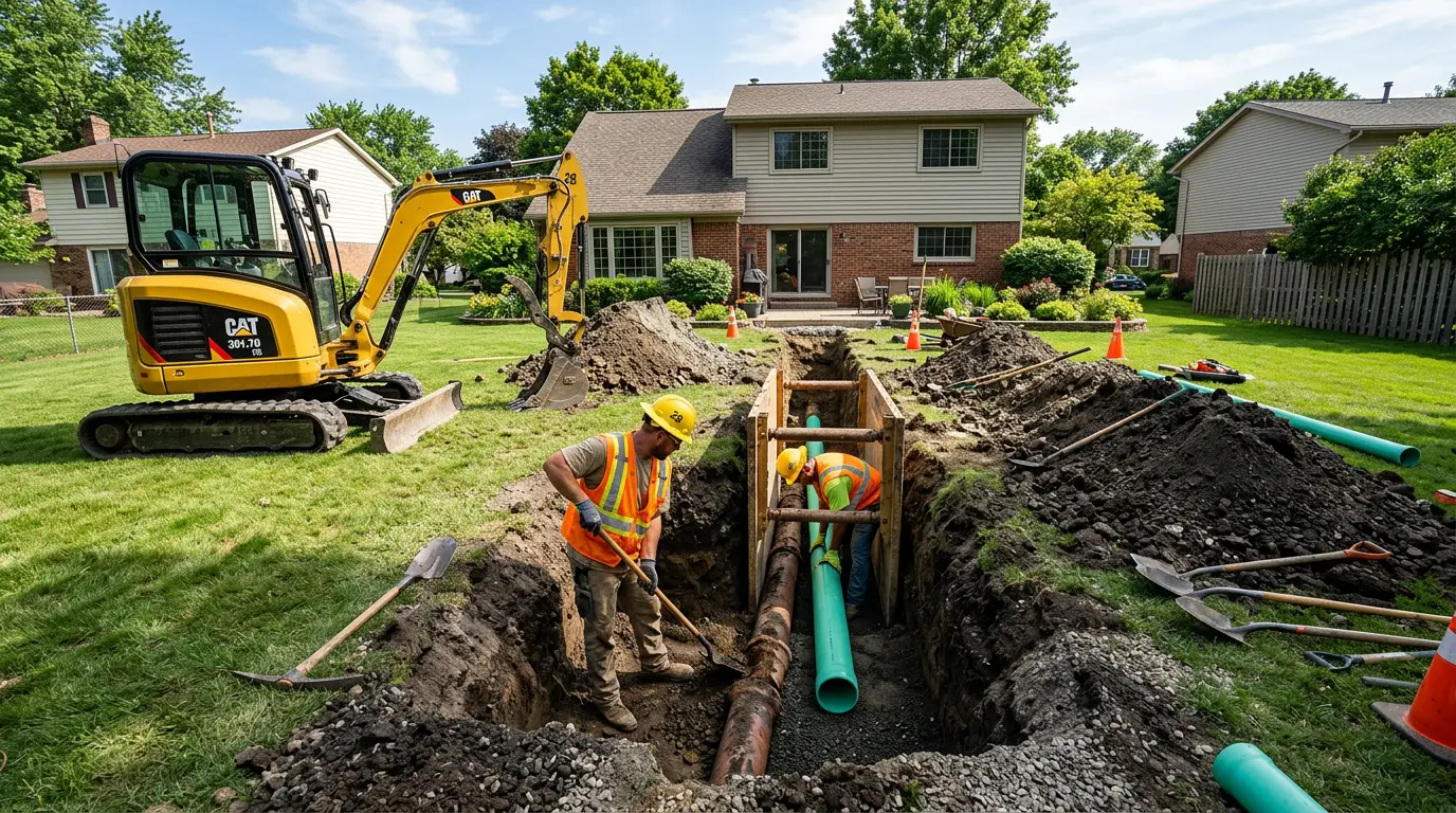 Trenchless Sewer Repair in Bay City, MI